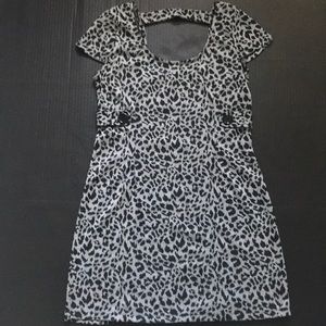 Animal print dress